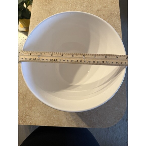 Vintage Blue And White PIER 1 Bowl 10 Inch Designed by Gudari - Picture 9 of 11